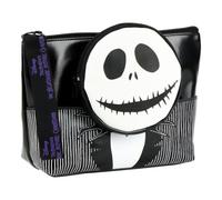 Nightmare Before Christmas Travel Toiletry Bag - Large Storage Capacity - 100% Polyurethane - Zip Closure