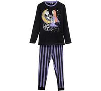 CERDÁ LIFE'S LITTLE MOMENTS Nightmare Before Christmas Winter Pajamas Set, Purple and Black, XS