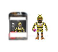 (Nightmare Chica) Funko Five Nights At Freddy's FNAF Golden Freddy Foxy The Pirate Articulated Action Figure