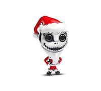 Nightmare Christmas Jack Santa Charm 925 Silver Charm Compatible with Pandora Charms, Trollbeads, Chamilia, Biagi and Many Other UK Charm Bracelets.