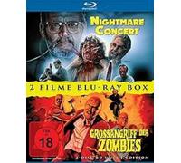 NIGHTMARE CONCERT + GROSSANGRIFF DER ZOMBIES - 2 Disc BD Uncut Horror Box