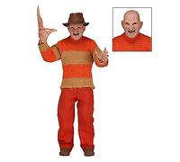 Nightmare On Elm Street 8-Inch Clothed Classic Freddy Video Game Figure (Red/Orange)