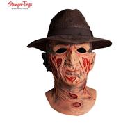 A Nightmare on Elm Street Deluxe Freddy Krueger Mask with Fedora Hat - IN STOCK