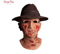 NIGHTMARE ON ELM STREET DELUXE FREDDY MASK WITH HAT Trick or Treak Studios