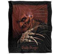 Nightmare On Elm Street Freddy Krueger Large Face Blanket Multicoloured (147Cm X 91Cm)