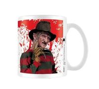 Nightmare On Elm Street Freddy Krueger Mug White/red (One Size)