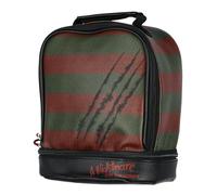 Nightmare on Elm Street Lunch Tote Freddy Krueger Slashes Dual Compartment Insulated Lunch Bag Tote For Hot And Cold Food, Drinks, And Snacks