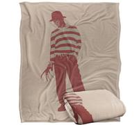 Nightmare On Elm Street Pose Freddy Krueger Blanket Multicoloured (One Size)