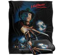 Nightmare On Elm Street Poster Freddy Krueger Blanket Multicoloured (One Size)