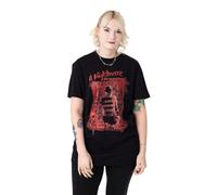Nightmare On Elm Street Unisex Black Graphic Tee | Freddy Krueger Dreams Short Sleeved T-Shirt | Horror Movie Merchandise | Classic Retro Nightmare Apparel for Men & Women