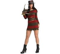 Nightmare On Elmstreet Sexy Female Freddy Adult Costume X-Small