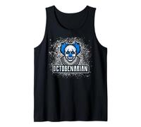 Nightmarish Clown God 80th Birthday Octogenarian Tank Top