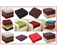 NIGHTS 1x New 100% Cotton Booster Seat Cushion Chair Sofa Available (Cream)