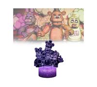 Nights Five At Freddy Led Night Light Remote Control Color Teen Bedroom Supplies