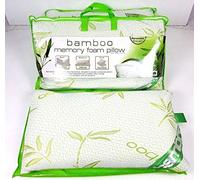 NIGHTS Soft Bamboo Memory Foam Pillow_Firm Head Neck Support_Removable Cover
