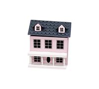 Nights Watch Heroes Grey Villa Roof with Dollhouse 1/12 House Movable Toy Mini Mini Miniature Garage Kits Dinosaur Action Figures with Joints (One Size)