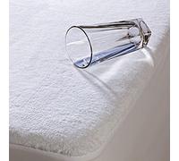 NIGHTS WATERPROOF, FOOTTEE, MATTRESS PROTECTOR, FITTED SHEET FOR DOUBLE BED, White, King Size