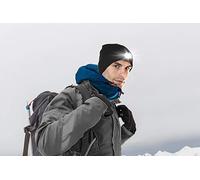 NightSearcher Beanie-X Hat with Rechargeable LED Light, Super Bright, 10 Hrs Runtime for Sports, Camping, Dog Walking