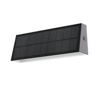 NightSearcher NexSun Tides Solar Wall Light 1000 Lumens LED Outdoor Light with Dusk-to-Dawn Sensor, IP65 Weatherproof, Modern Design, Up and Down Light - Ideal for Gardens, Pathways, Entrances