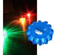 Nightsearcher Pulsar Aaa Single, Battery Powered Hazard Warning Light, In Blue