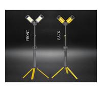 NightSearcher Tower Pro-5K - 5000 Lumen Collapsible Rechargeable + AC Floodlight