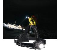 Nightsearcher Zoom 780Exr, Hybrid Rechargeable Or 4X Aaa Adjustable Spot-To-Flood Head Torch, 780 Lumens