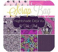 Nightshade Déjà Vu Scrap Bag (Approx 2 Yards) by Tula Pink for Free Spirit 2 Yards DIY Quilt Fabric