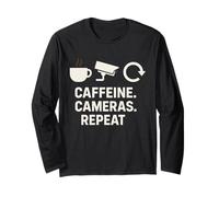 Nightshift Security Funny Guard Graveyard Shift Night Owl Long Sleeve T-Shirt