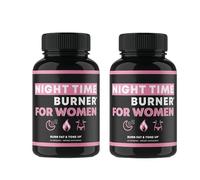 Nighttime Advanced Formula,Female Fat Burning Agent, Flattens The Tummy,Stable Sleep,Promote Metabolism,2P