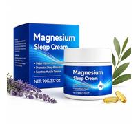 Nighttime Magnesium Lotion, Magnesium Cream for Better Sleep | Moisturizing Lotion for, Soothes Body & Mind,Muscle , with Shea Butter, Coconut Oil, Vitamin E