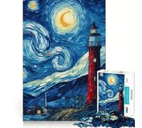 Nighttime Navigator Hard Jigsaw Puzzle for Adults 1000 Pieces Smart Game Home Enjoy Image Assembly Festive Gift (50x75cm)