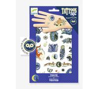 Nighttime Reflections Tattoos, DJECO blue