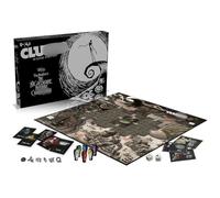 Nighttmare Before Christmas Cluuedo - the Classic Mystery Board Game Sees You Explore Halloween Town to Find Clues and Solve the Frightful Mystery of the Missing Sandy Claws