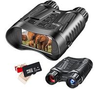 NightVision Goggles Mini Portable 4K for Adults 100% Darkness, 984ft Binoculars with 4K Video, 3.2'' Large Screen for Camping, 32GB SD Card