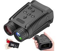 NightVision Goggles Mini Portable for Adults 100% Darkness, 984ft Binoculars with 1080p Video, 2.4”IPS Screen for Camping, 32GB SD Card
