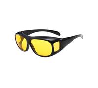 NightVision Night Glasses for Clear Vision in Fog and Darkness - Black, Anti-Glare, Lightweight Design