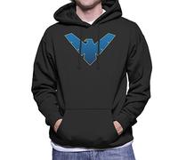 Nightwing Logo Men's Hooded Sweatshirt