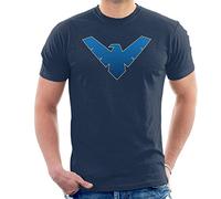 Nightwing Logo Men's T-Shirt Navy Blue