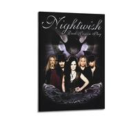 Nightwish Dark Passion Play Print Album Cover Signed Limited Music Cover Pop Hip Hop Rap Singer Star Music Poster Aesthetic Canvas Wall Art for Dorm Decor