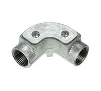 Niglon 25mm Inspection Elbow Galvanised (Sold in 1's) Steel 1,5,10,20 (1)