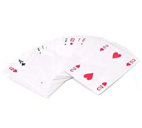 NIGMA® Giant Playing Cards | Jumbo A4 Waterproof 52 Playing Cards | Family Party, Poker Nights, Indoor, Outdoor, Garden Games Plastic Coated