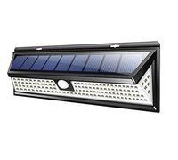Nigma® Solar Security Lights Outdoor | Outdoor Garden Lights with PIR Motion Sensor | IP44 Waterproof Outside Powered Solar Wall Lights for Garden Fence Door Yard Pathway (54 SMD PIR Sensor Light)
