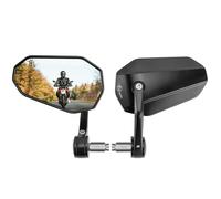 NIGOOLATA Motorcycle Rearview Mirrors Handlebar Rear View Bar End Mirrors for Motorcycles 360° Rotatable with E-MARK 2 Pack
