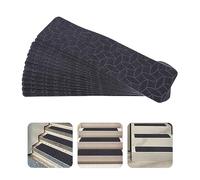 NIGORIY 15PCS Stair Tread, Polyester Stair Carpet, 76x20.3cm Stair Runner, Reusable Stair Pads Stair Treads Stair Stickers Self-adhesive Non-slip Anti Trip Step Mat