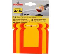 Nigrin Body Filler Set 4-Piece 50/75/100/120 Japan Spatula Auto Paint Etc