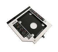 NIGUDEYANG 2nd HDD SSD Hard Drive Optical Frame Caddy Adapter for Lenovo Thinkpad L440 L540 with Bezel Front Panel Mounting Metal Bracket