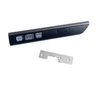 NIGUDEYANG Replacement DVD ODD Optical Drive Bezel Cover Front Panel Plus Rear Metal Bracket Holder Fit for HP ProBook 6360b 6360t Series