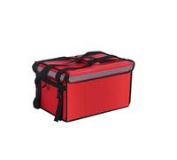 NihaoWXM Food Delivery Bag 30L Extra Large Cooler Bag Car Ice Pack Insulated Thermal Lunch Pizza Bag Fresh Food delivery Container Refrigerator Bag for Food Delivery(Red)