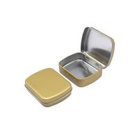 NihaoWXM Metal Tins with Lids 20Pcs Metal Rectangular Empty Mini Tin Box Tinplate Push Candy Pill Cases Bins Jar Hinged Containers Small Organizer Storage(Color 6)