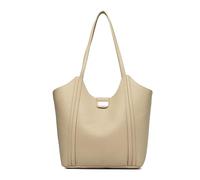 NihaoWXM Women's Leather Tote Bag Women's Large Capacity Shoulder Bag Ladies Leather Commuter Shopper Bags Big Tote(Color 6)